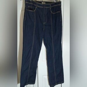 Cinq à Sept 5á7 Dark Wash Straight Leg Crop Trouser Jeans 6 tous les jours  AA19